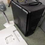 PCとディスプレイ